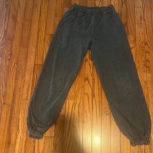 Brandy Melville grey sweats one size